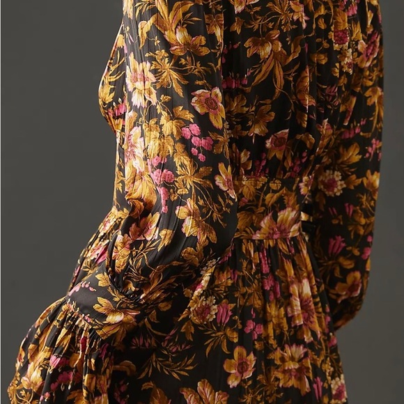 Anthropologie Deep V Tunic Medium - Picture 2 of 2